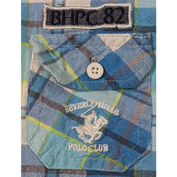 Beverly Hills Polo Club Boys Button Down Shirt - Picture 3 of 5